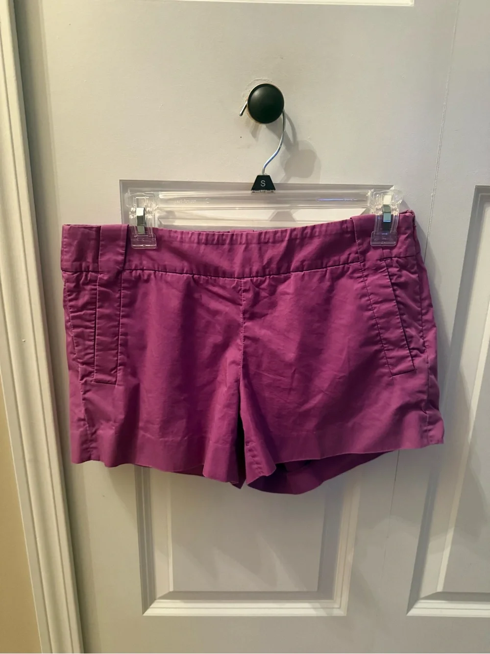 J. Crew Bright Magenta Women's Cotton Blend Shorts